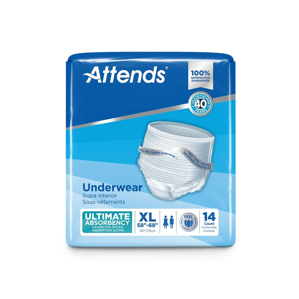 Attends Advanced Underwear - Ultimate Absorbency