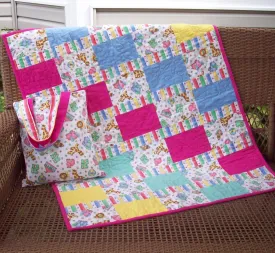 Baby Blanket & Reversible Tote AV-170e - Downloadable Pattern