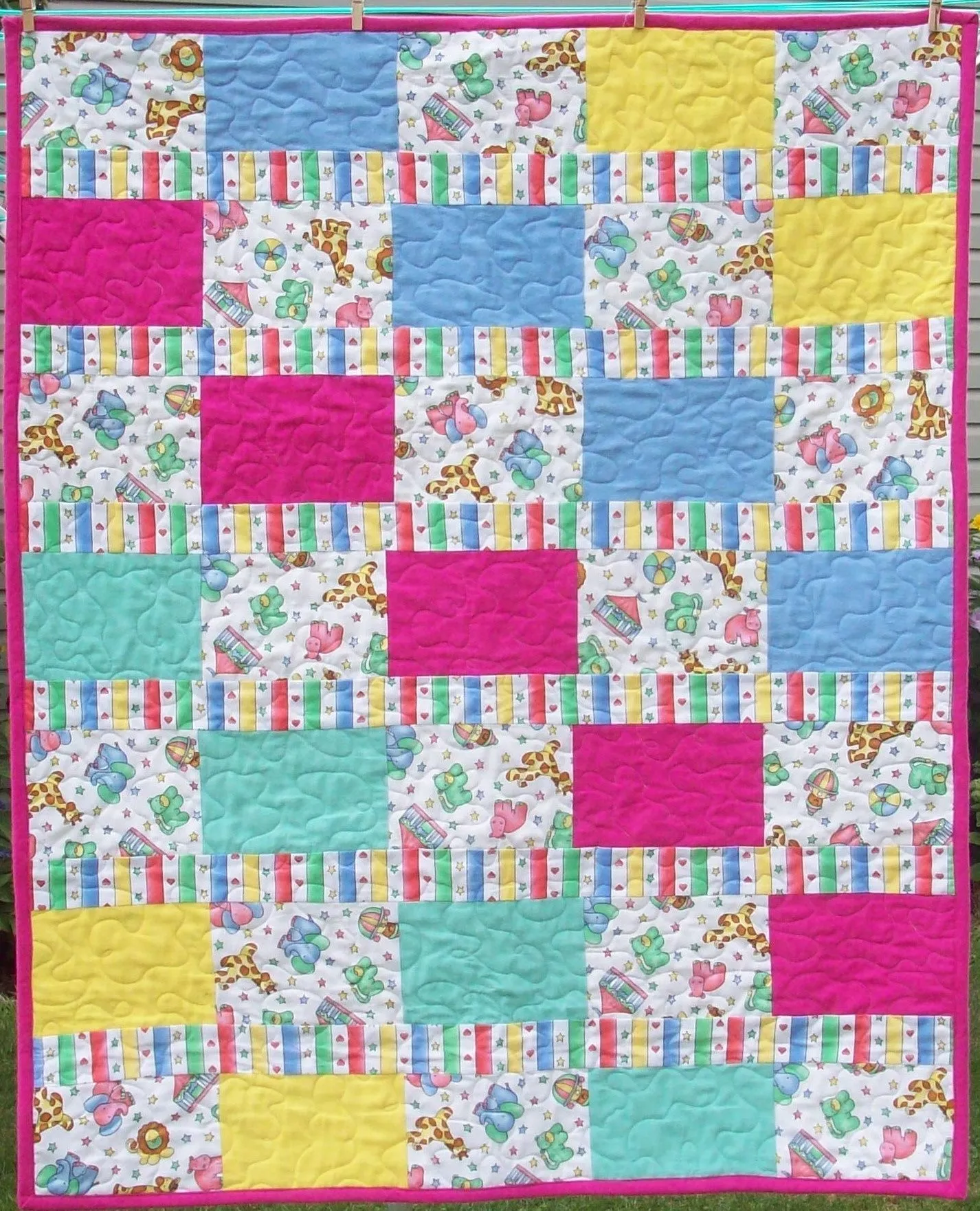 Baby Blanket & Reversible Tote AV-170e - Downloadable Pattern