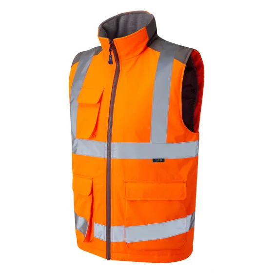 BAM Site Solutions Torrington Hi Vis Bodywarmer Orange