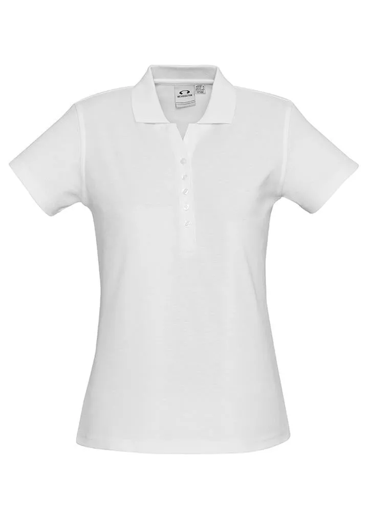 Biz Collection Womens Crew S/S Polo(1st 10 Colours) (P400LS)