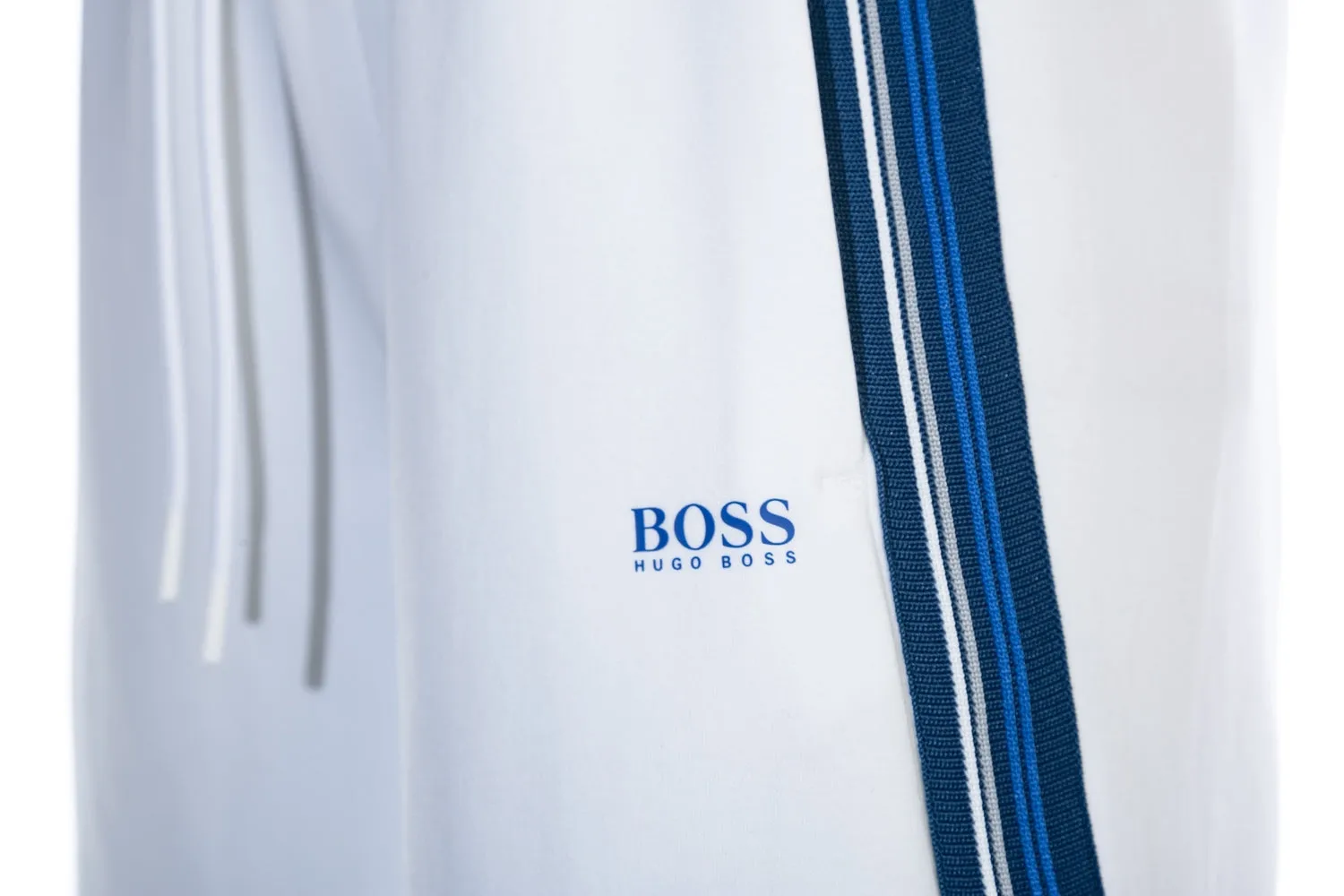 BOSS Headlo 1 Sweat Short in White