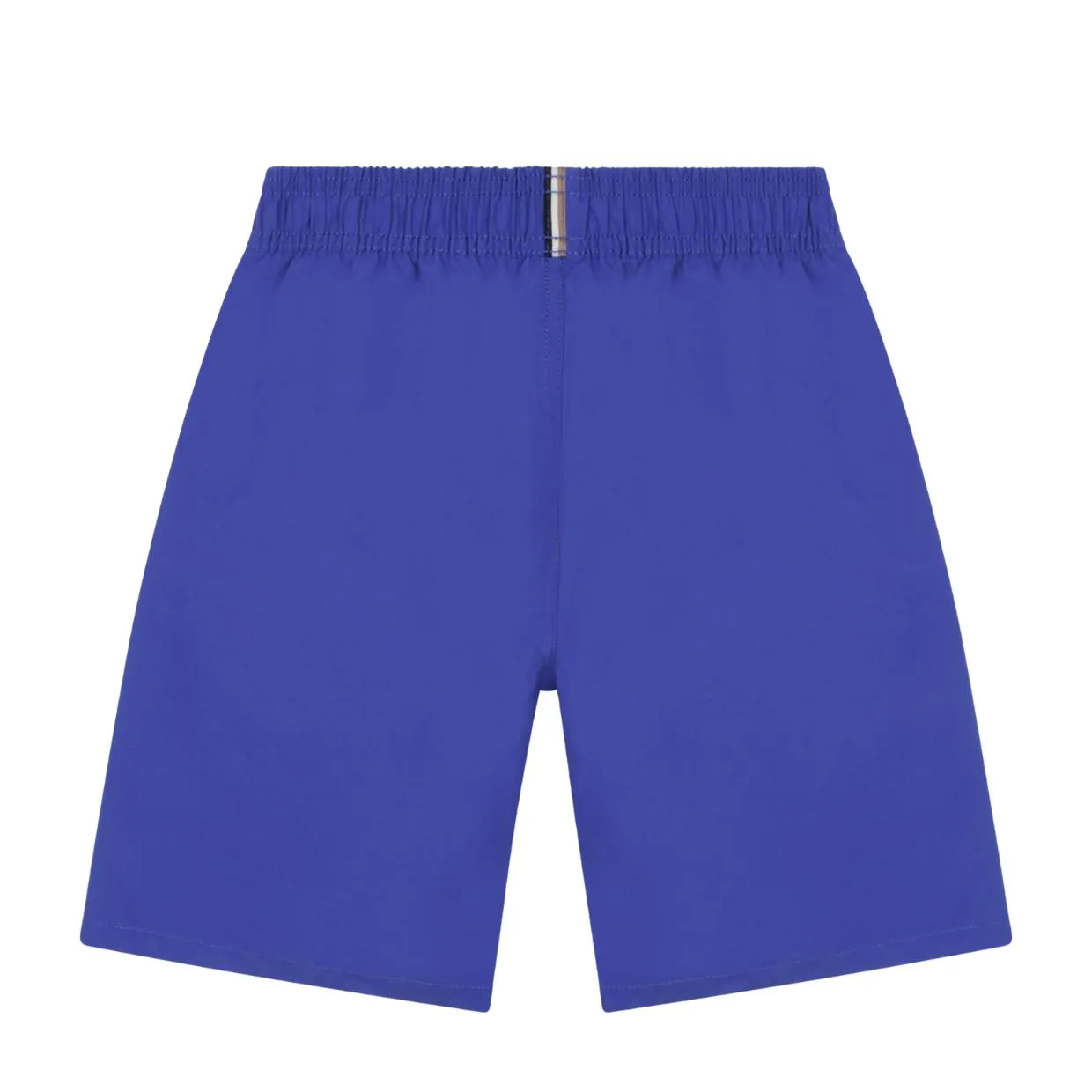 BOSS Kid's Printed Logo Royal Blue Swim Shorts