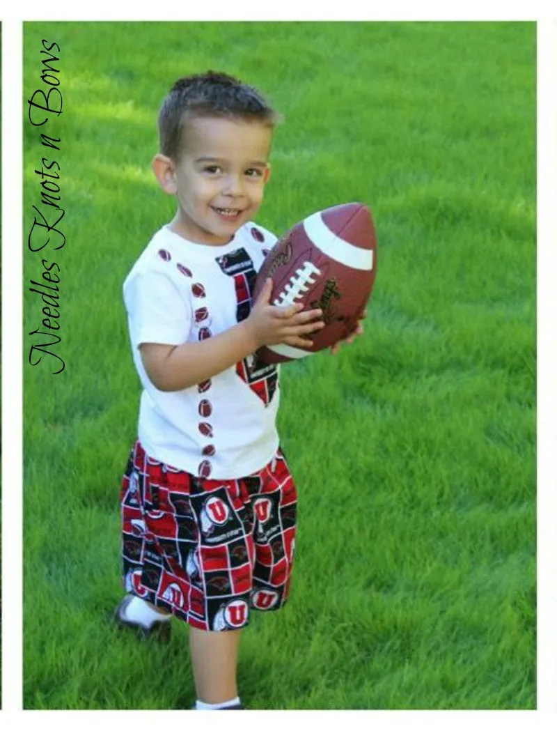 Boys University of Utah Outfit, Baby Boys Utah Utes Outfit, Game Day