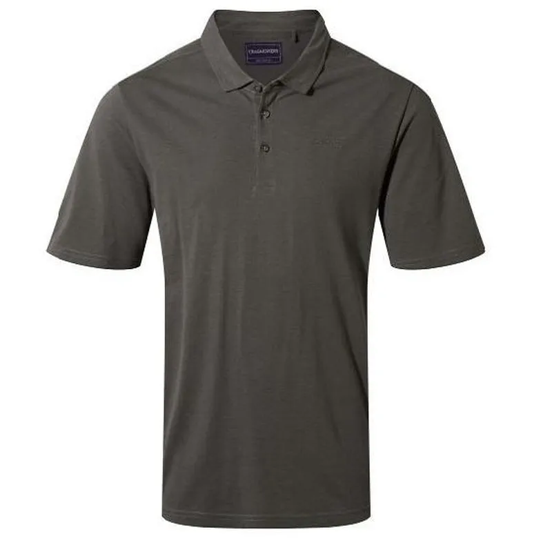 Craghoppers Stanton Short Sleeve Polo - Mens - Grey