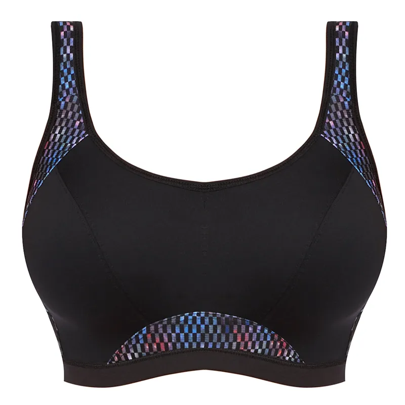 Epic Nebula Black Underwired Sports Bra - Freya Active