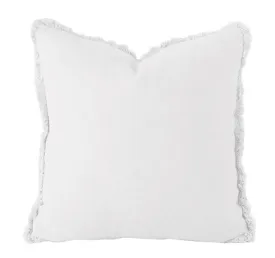 French Linen 50x50cm Filled Cushion Snow