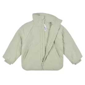 Infant & Toddler Girls Mint Quilted Jacket