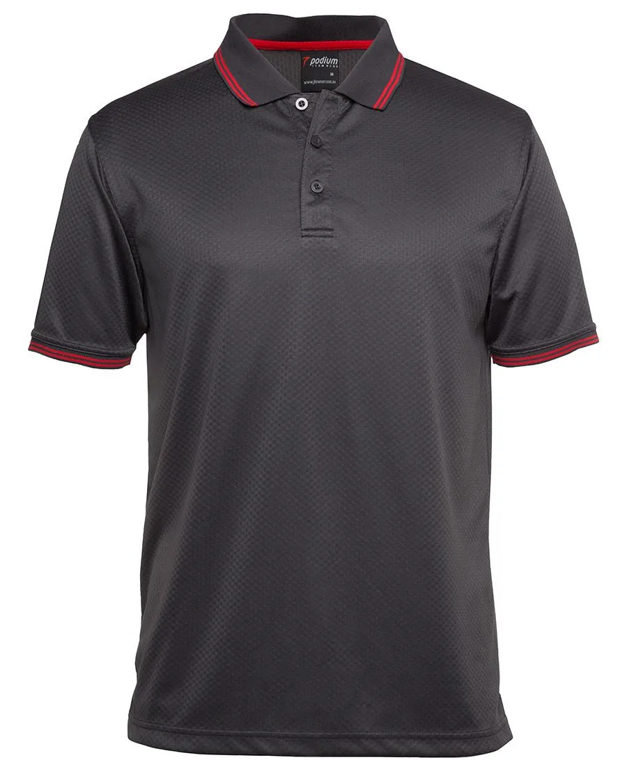 Jacquard Contrast Polo