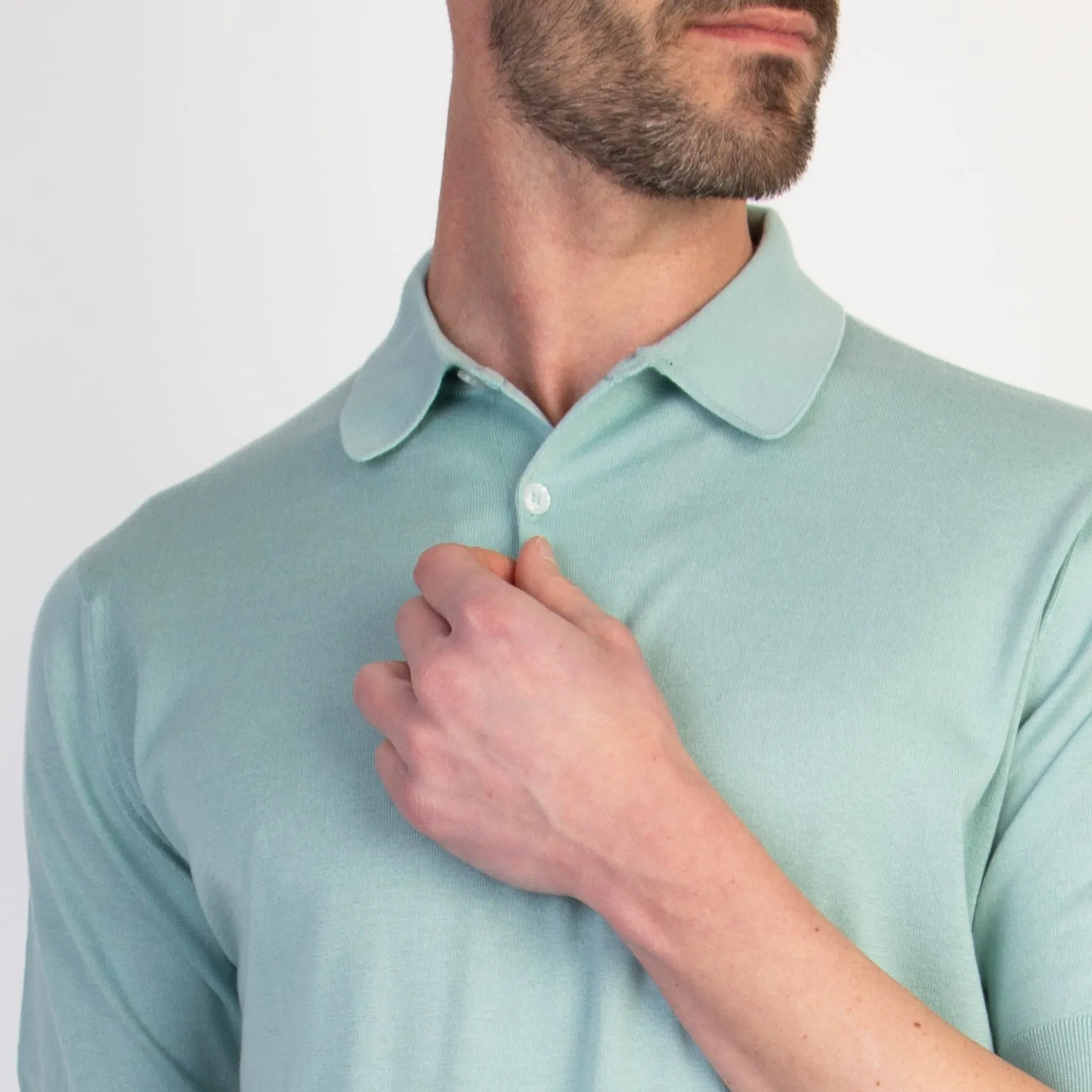 JOHN SMEDLEY POLO ADRIAN S/S MINT