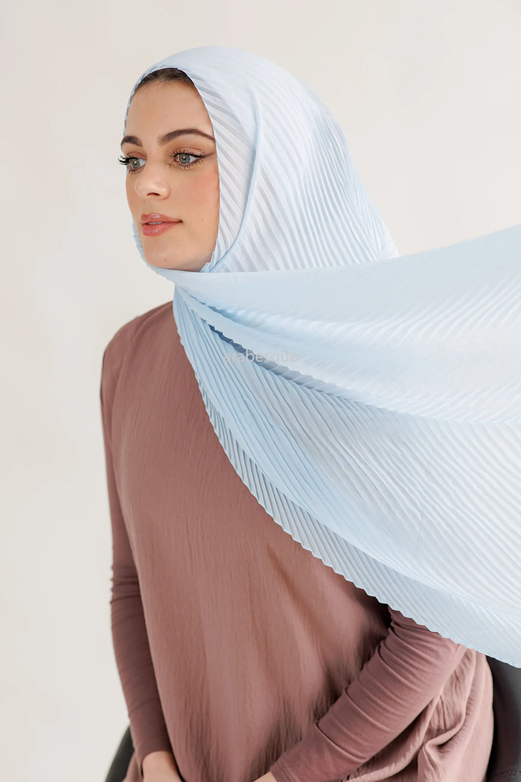 Kashkha Pleated lace Hijab