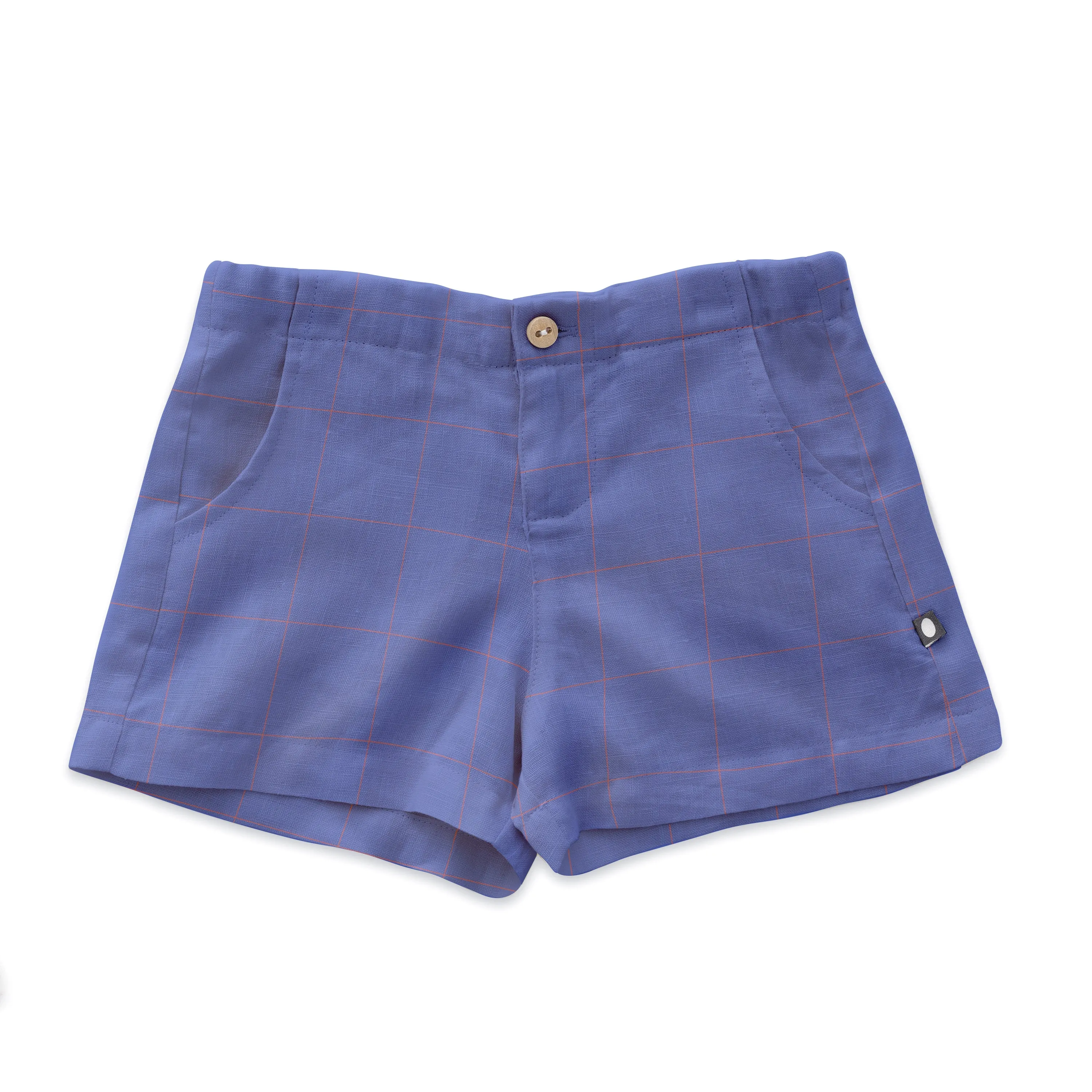 Linen Shorts - Iris