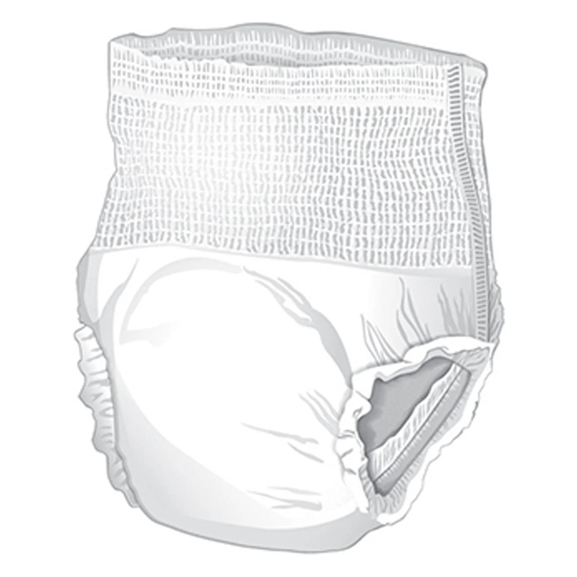 McKesson Ultra Heavy Absorbent Underwear, Large (44-58 Inch)