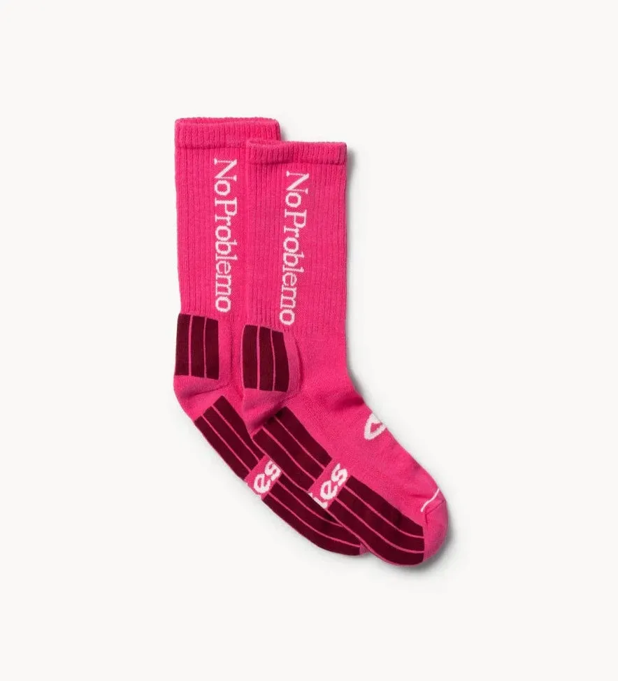 NO PROBLEMO SOCK PINK / ARIES