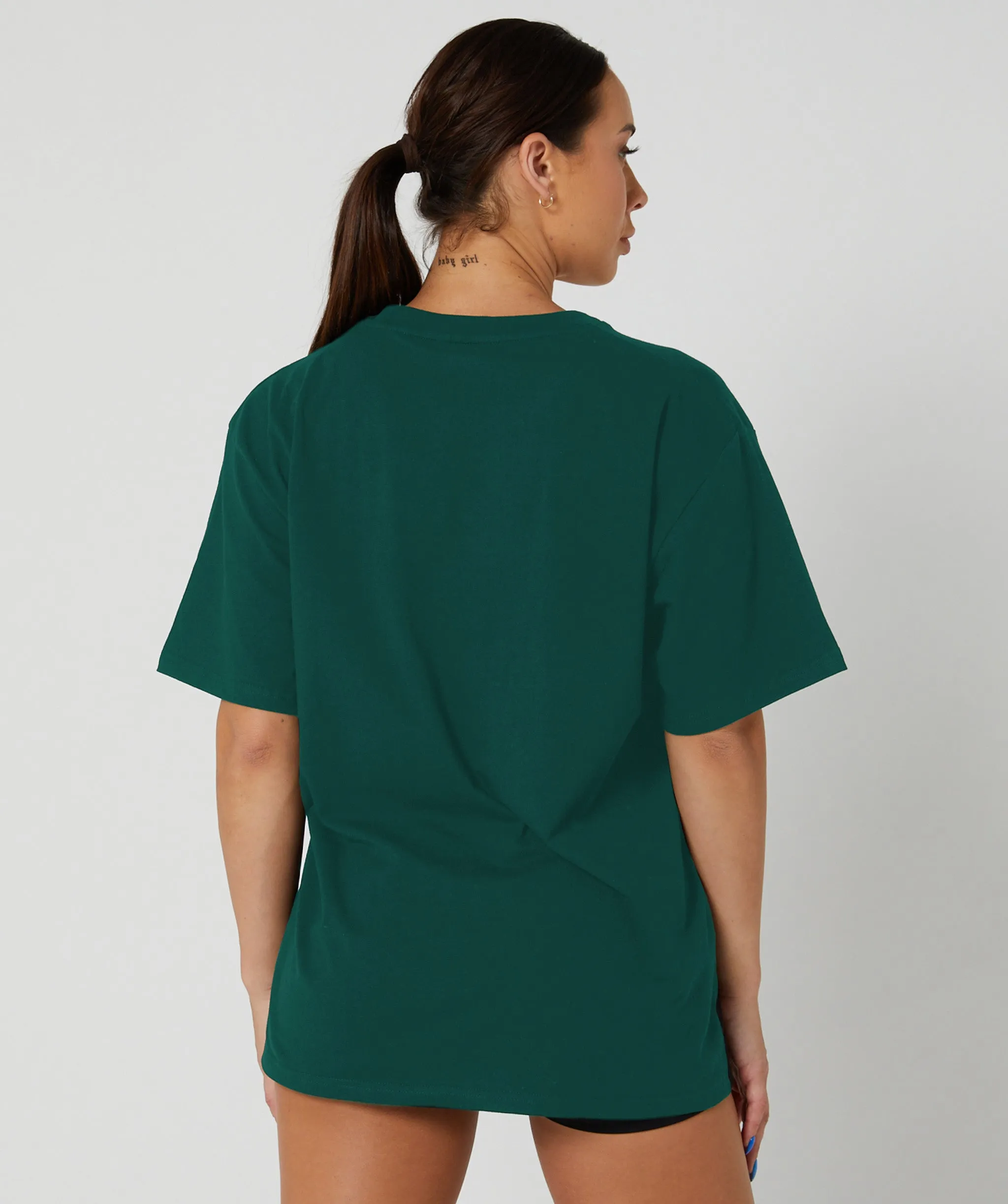 Oversized Pump Tee Forest