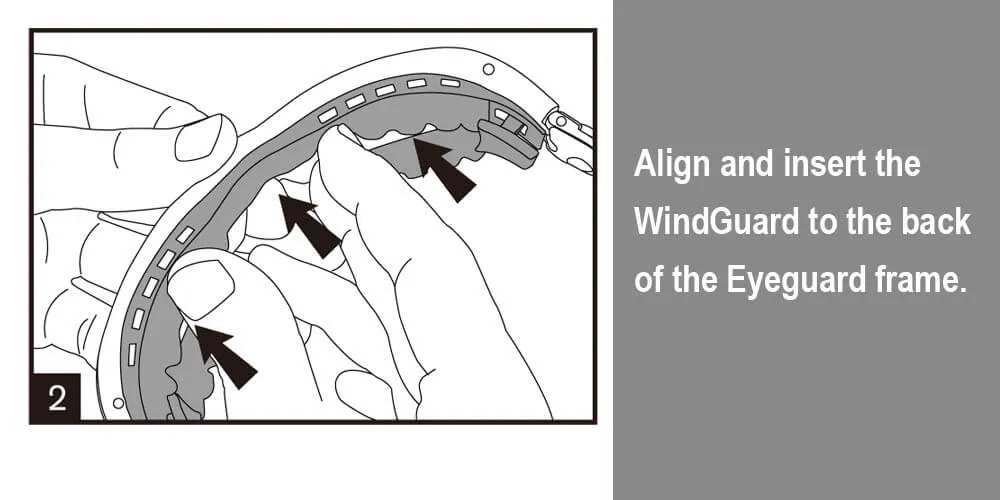 PROGEAR® Eyeguard Add On - Windguard (L)