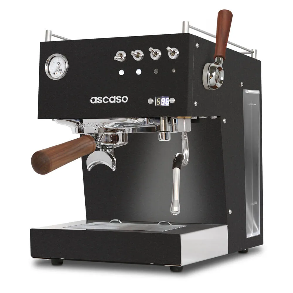 REFURBISHED Ascaso Steel DUO PLUS PID Automatic Espresso Machine - Black