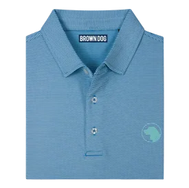 Sky/Aqua Performance Polo