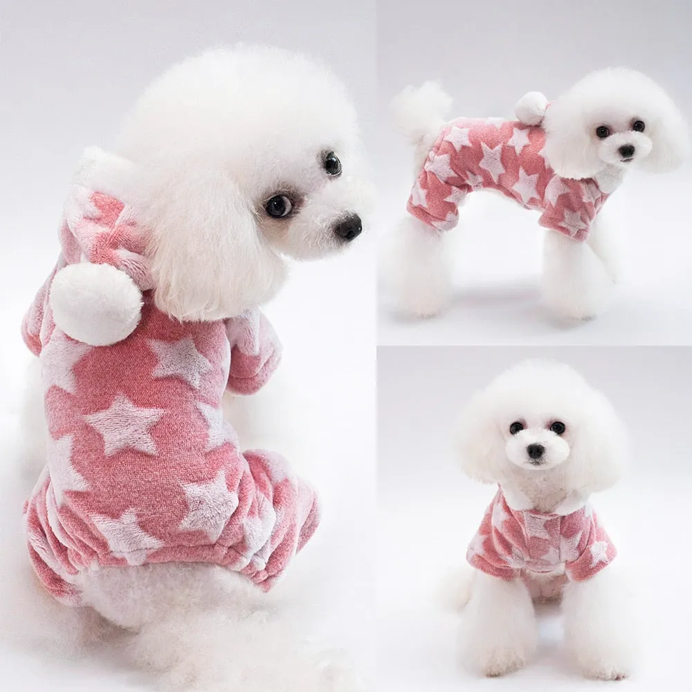 Soft Small Cat/Dog Pet Fleece Winter Clothes