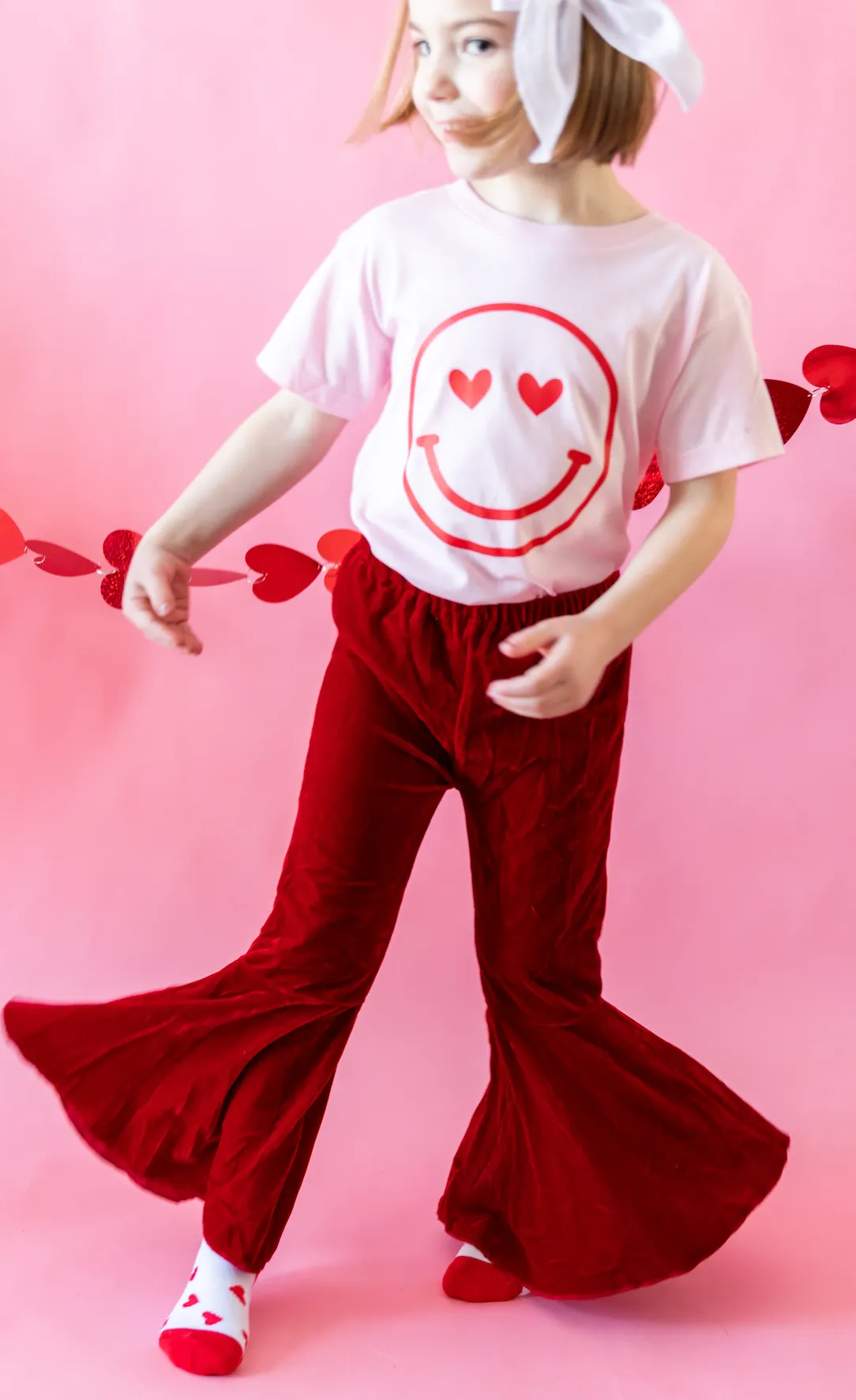 Velvet Bell Bottoms - Multiple Colors - Infant and Child Sizes