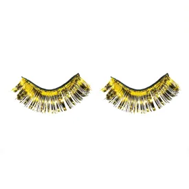 Yellow Tinsel Eyelashes